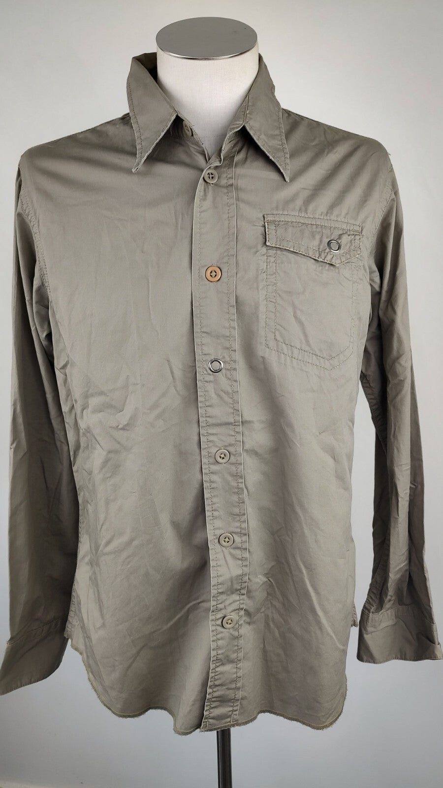 ENERGIE CAMICIA SHIRT UOMO Tg XL MAN VINTAGE CASUAL COTONE