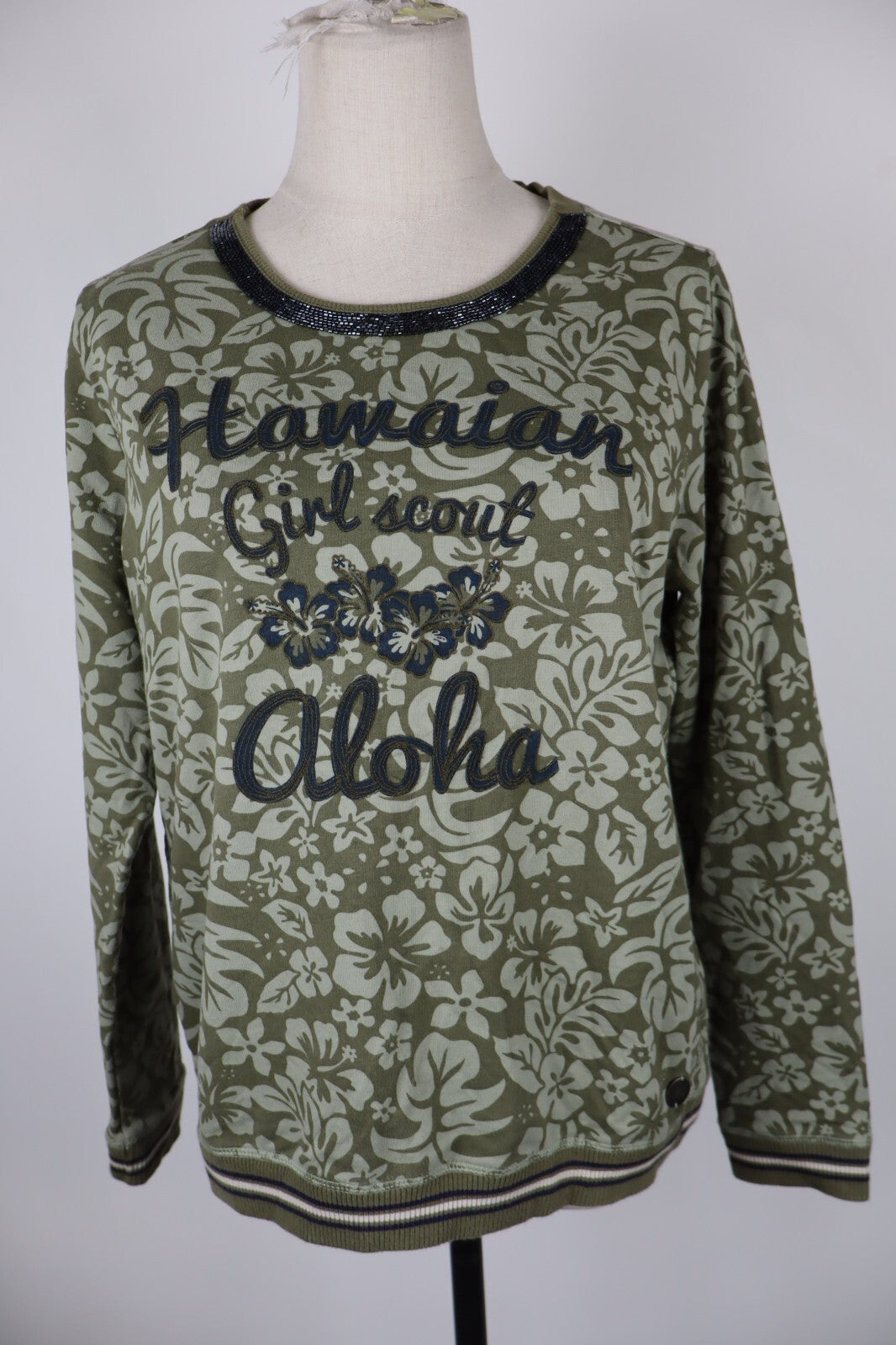 NAPAPIJRI FELPA DONNA Tg S WOMAN CASUAL VINTAGE SPORT SWEATSHIRT COTONE