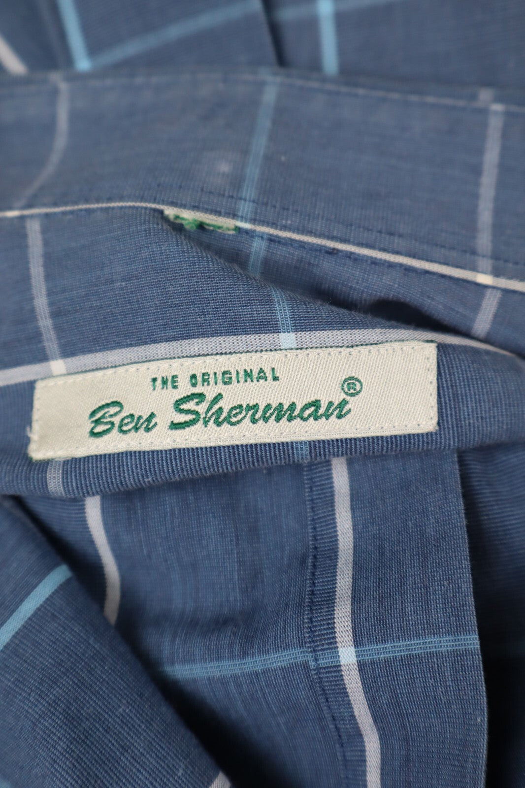 BEN SHERMAN CAMICIA UOMO COTONE TG. S  MAN CASUAL VINTAGE SHIRT