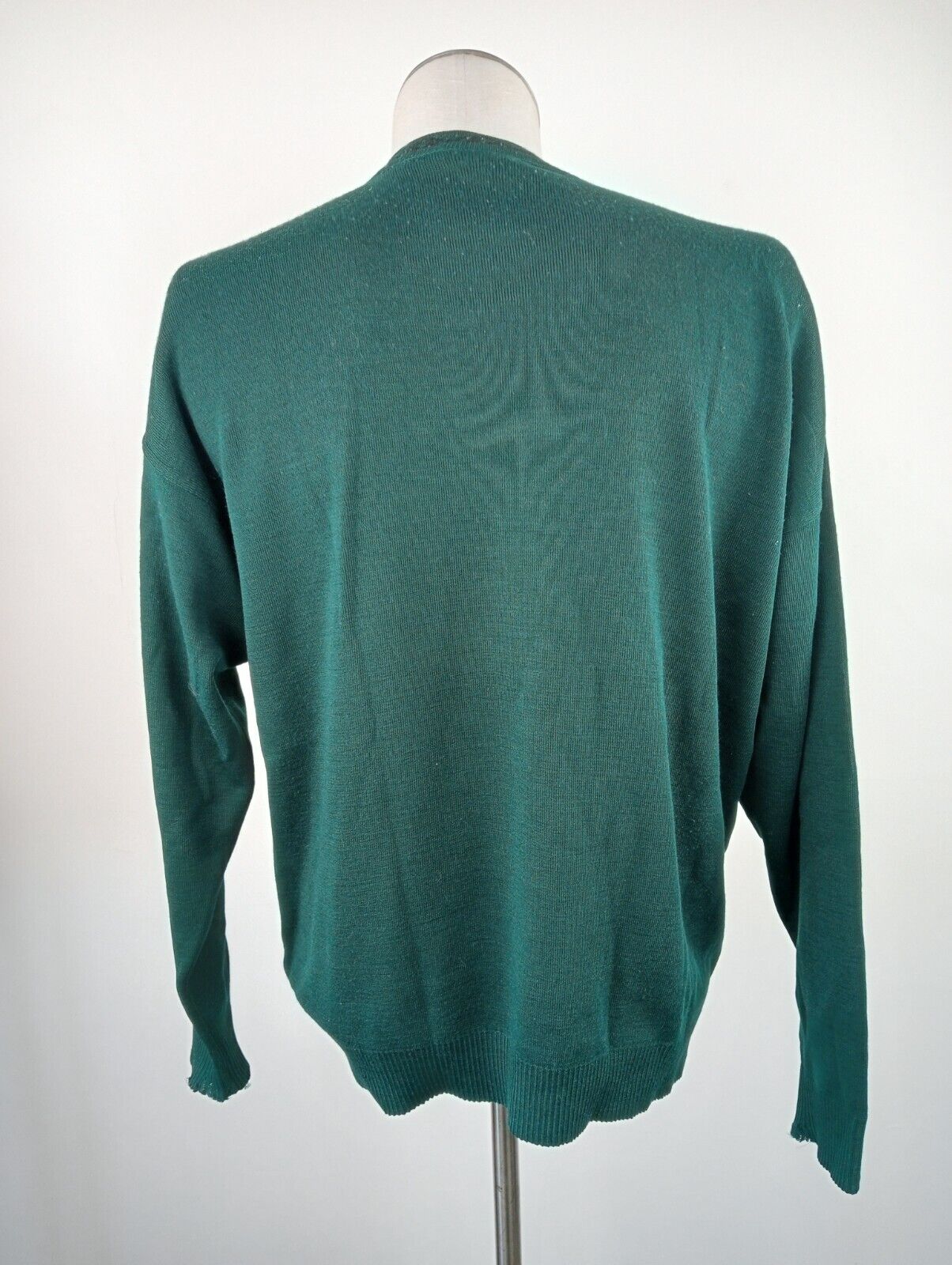 NORTH POLE MAGLIONE LANA VINTAGE UOMO Tg. M MAN SWEATER CASUAL MADE IN ITALY