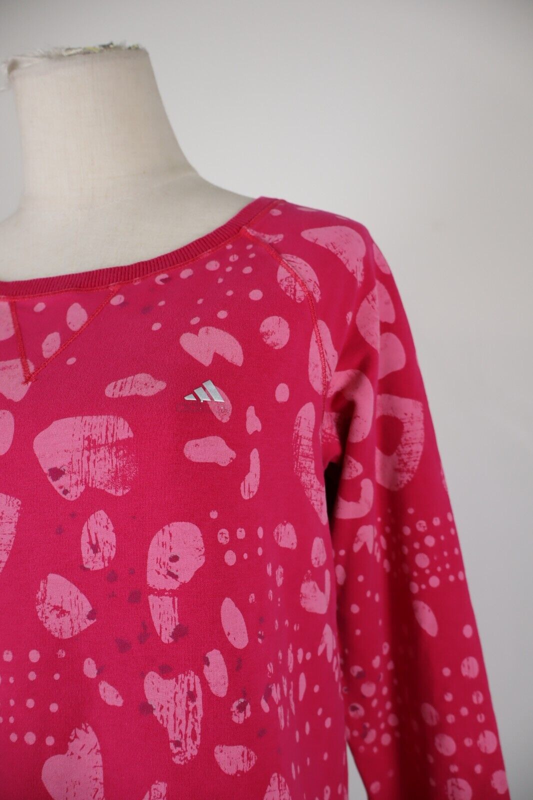 ADIDAS FELPA MAGLIA DONNA Tg 44 M WOMEN CASUAL VINTAGE SPORT SWEATSHIRT
