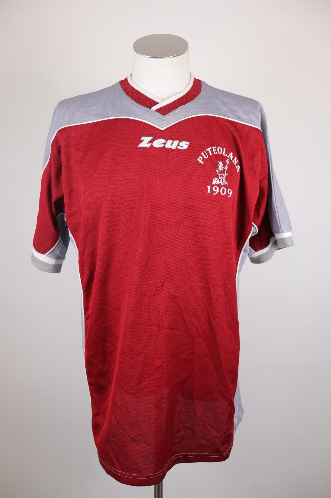 ZEUS PUTEOLANA N 17 MAGLIA CALCIO UOMO XL SOCCER TRIKOT MAN JERSEY VINTAGE