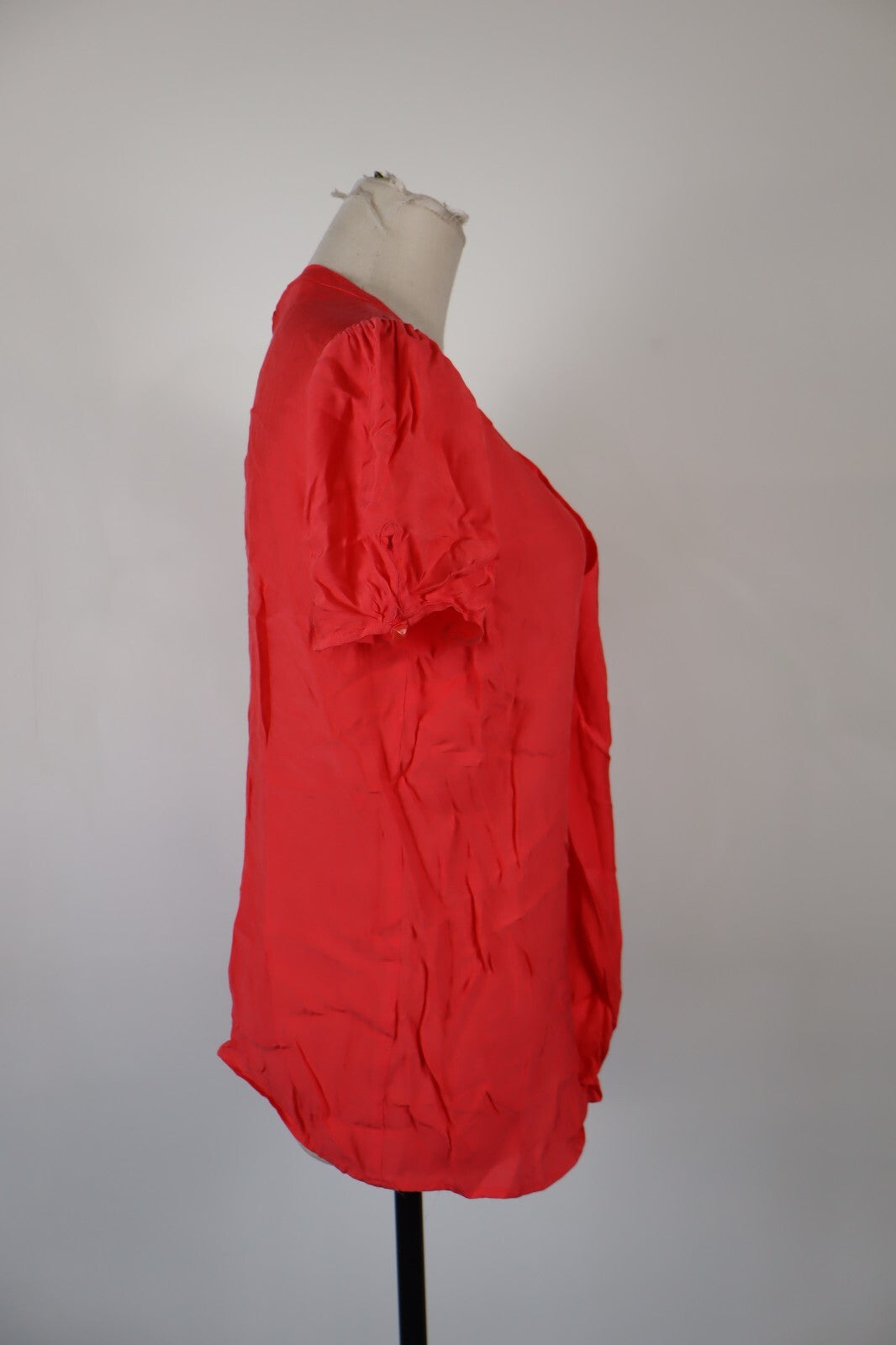 AJ ARMANI JEANS MAGLIA DONNA TG. 42 WOMAN CASUAL VINTAGE TOP T-SHIRT MODAL