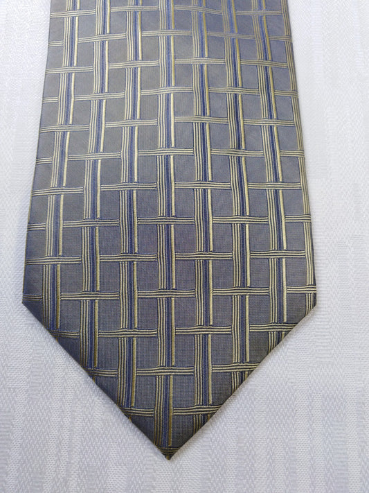 ENRICO COVERI 100% SETA SILK  TIE CRAVATTA NECKTIE ITALY VINTAGE CLASSIC