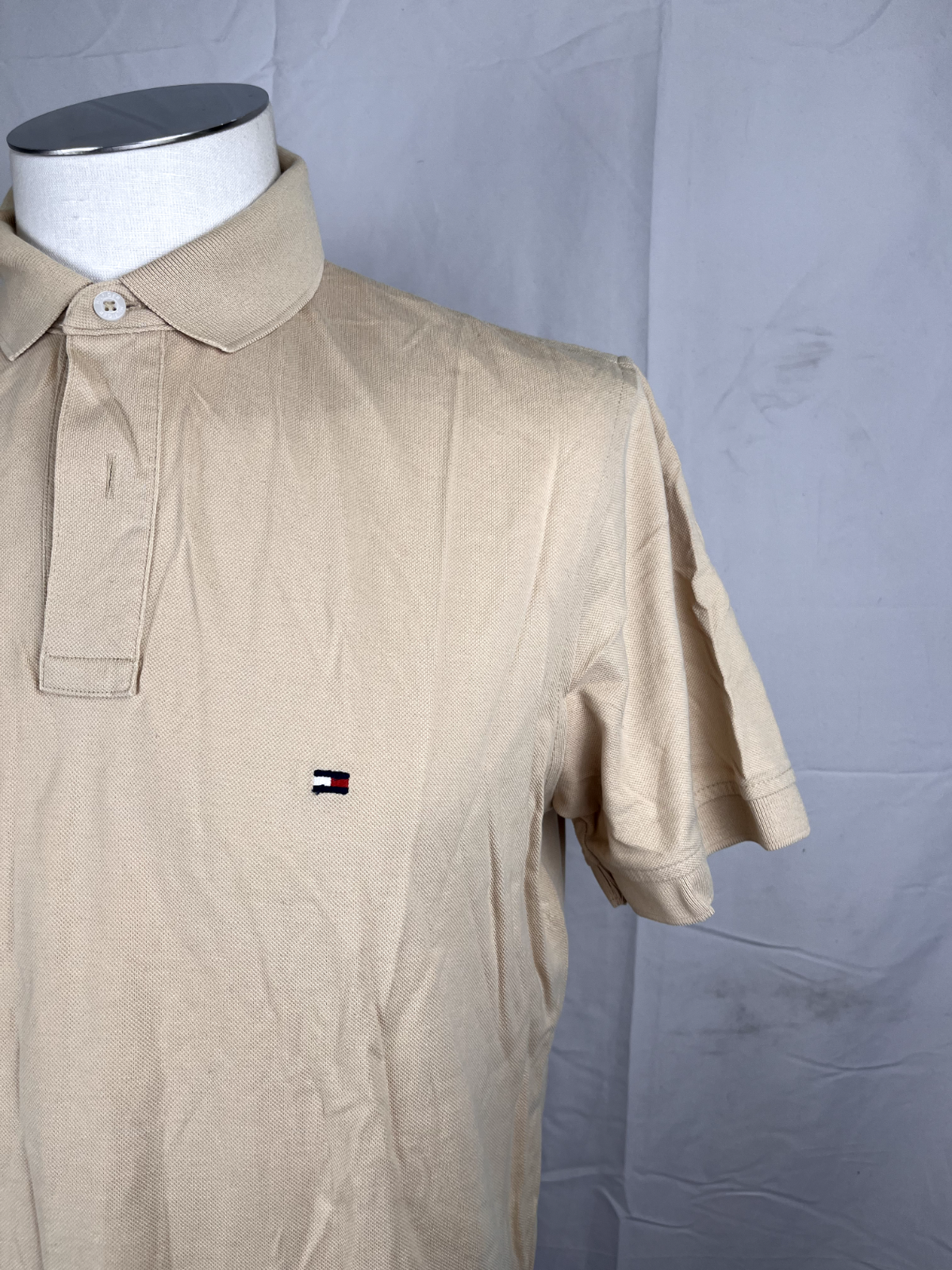 TOMMY HILFIGER MAGLIA POLO UOMO TG. M MAN POLO SHIRT CASUAL VINTAGE