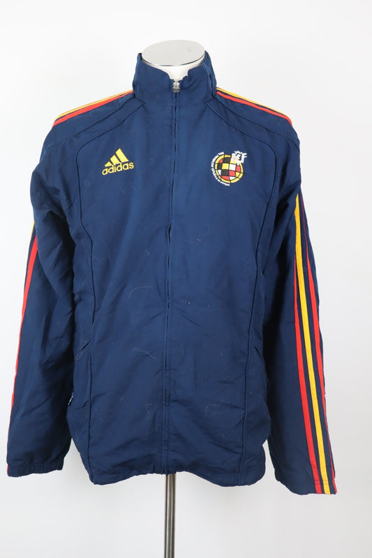 ADIDAS GIACCA SPAGNA SPORTIVA UOMO CALCIO Tg S MAN SOCCER VINTAGE JACKET