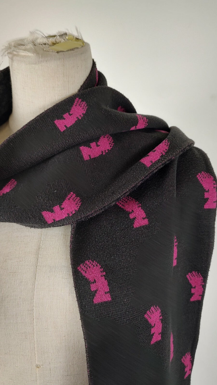 NIKE SCIARPA UOMO DONNA WOMAN MAN VINTAGE CASUAL SCARF DOUBLE-FACE