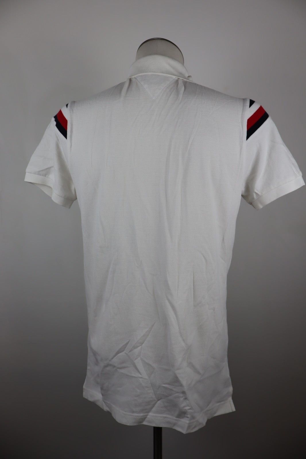 TOMMY HILFIGER POLO MAGLIA UOMO COTONE TG M SLIM MAN COTTON SHIRT CASUAL VINTAGE