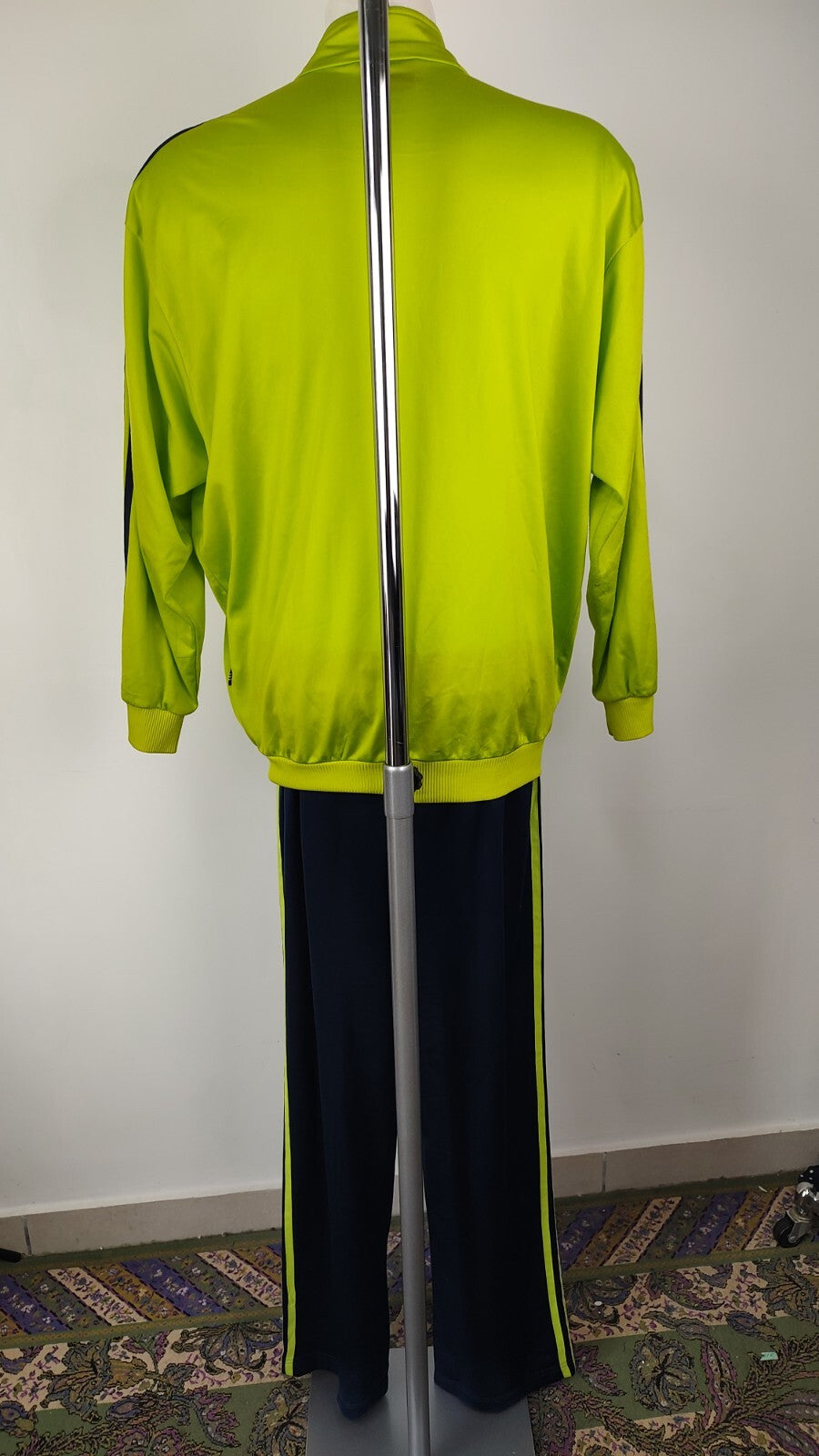 ADIDAS TUTA COMPLETA DUE PEZZI Tg. 5 TRACKSUIT JACKET PANTS UOMO SPORT