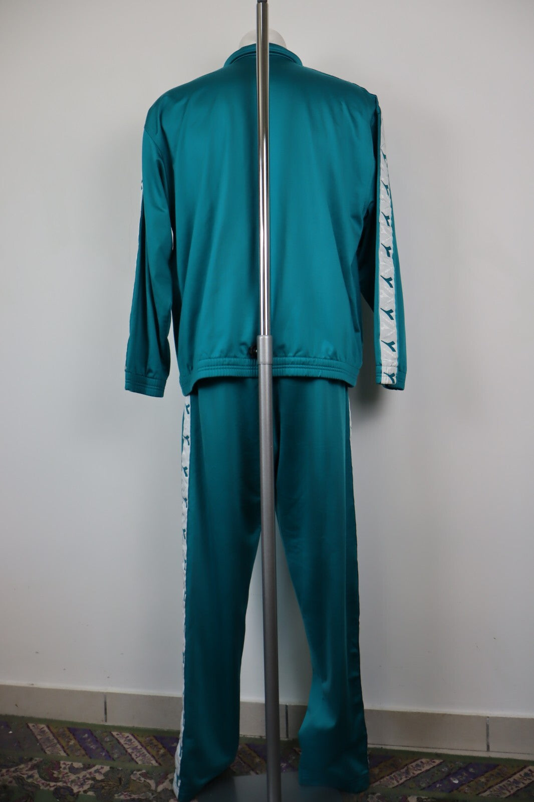 DIADORA TUTA COMPLETO DUE PEZZI  TG. 52 TRACKSUIT JACKET GIACCA PANTS UOMO SPORT