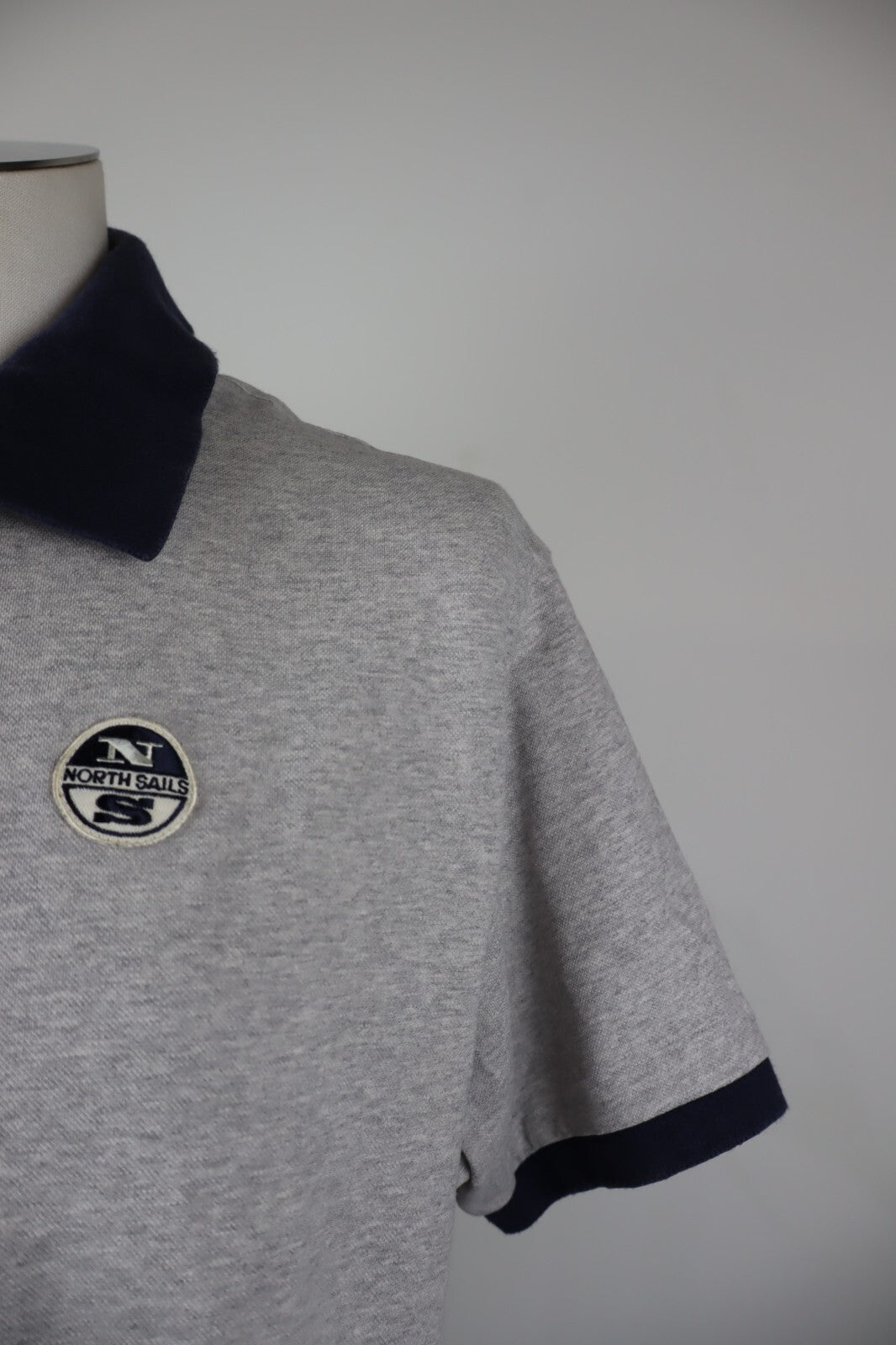 NORTH SAILS POLO MAGLIA UOMO TG. 2XL MAN T-SHIRT CASUAL VINTAGE COTONE COTTON