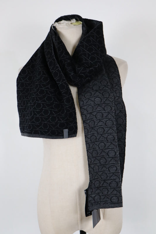 CALVIN KLEIN CK SCIARPA UOMO DONNA UNISEX WOMAN MAN VINTAGE CASUAL SCARF CON TAG