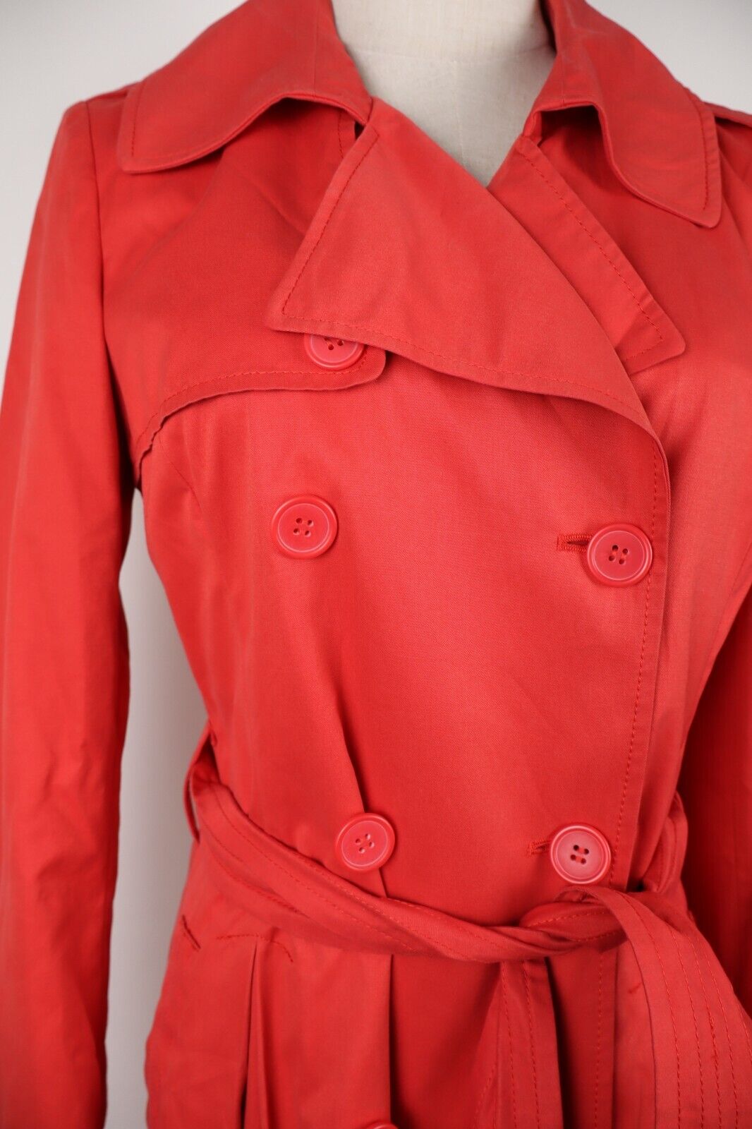 MAX & CO CAPPOTTO DONNA COAT Tg 40 WOMEN VINTAGE CASUAL JACKET COTONE COTTON