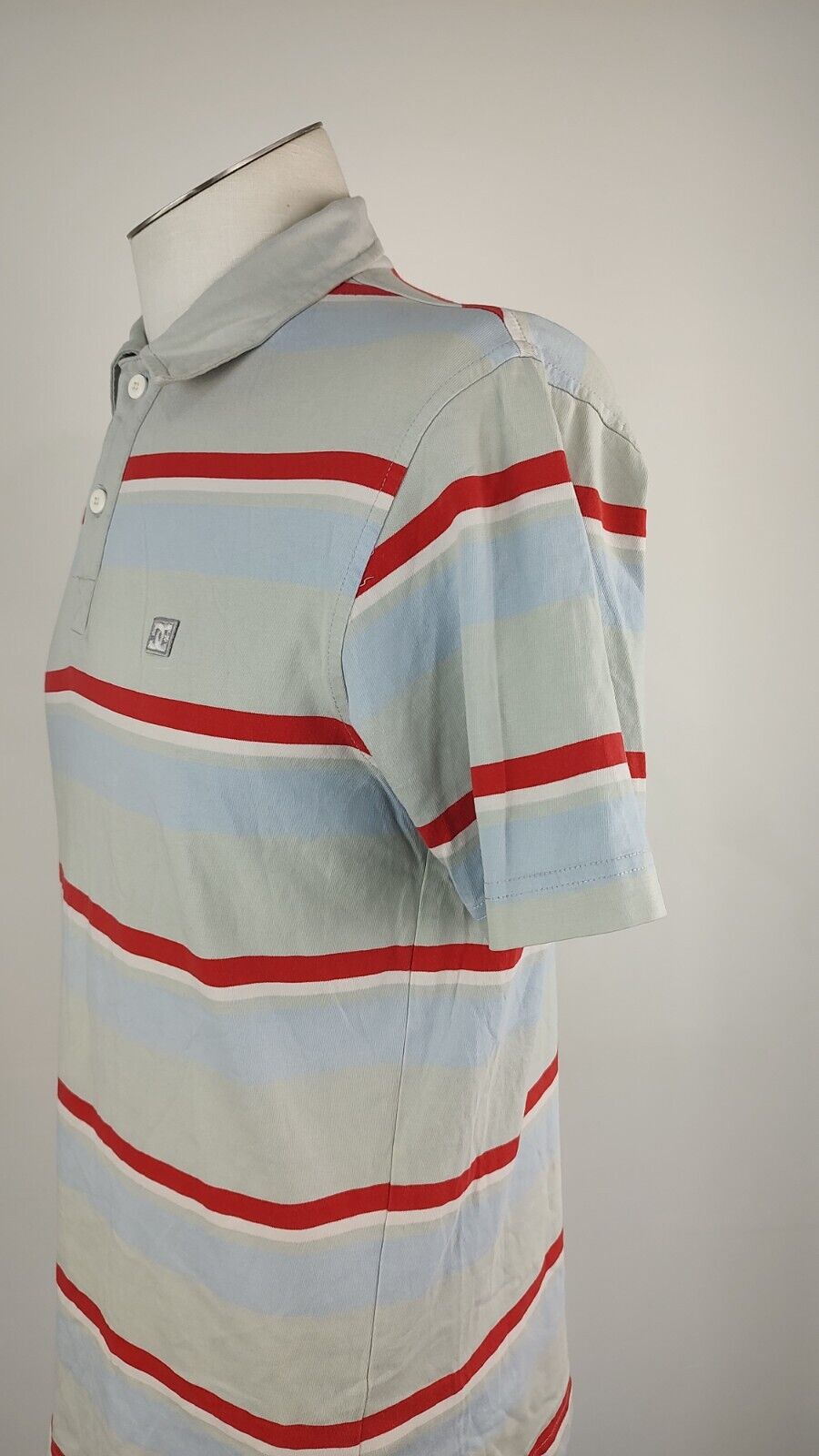 DC SHOES MAGLIA POLO UOMO TG M MAN T-SHIRT CASUAL VINTAGE COTONE