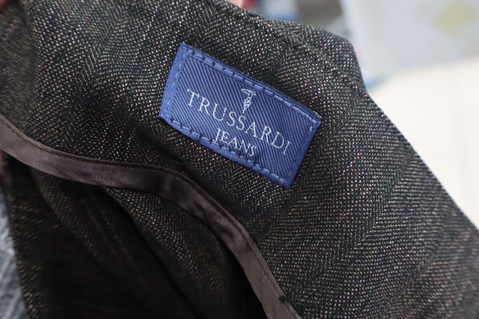 TRUSSARDI GONNA DONNA TG. 40 WOMAN VINTAGE SKIRT CASUAL