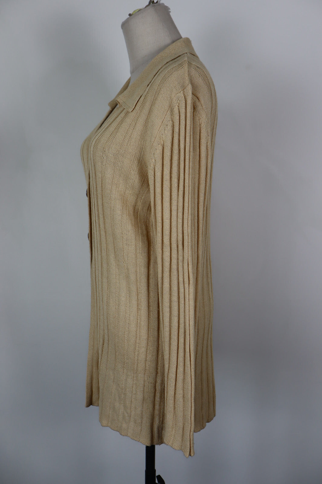 LIU JO MILANO MAGLIONE CARDIGAN DONNA TG M WOMAN SWEATER VINTAGE CASUAL COTONE