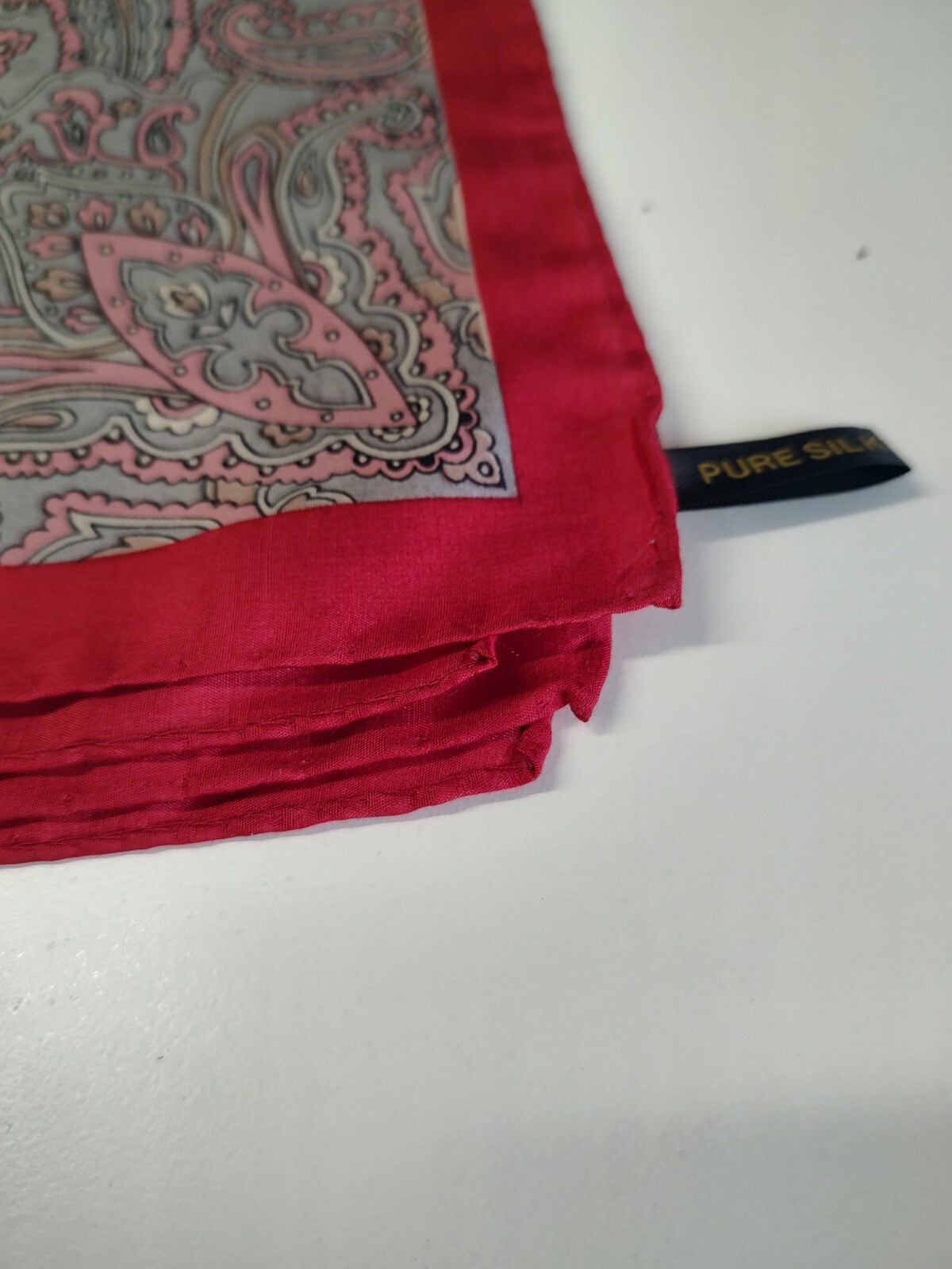 A. DE SANTIS FOULARD 100% SILK SETA SCARVES SCARF SQUARE MADE ITALY