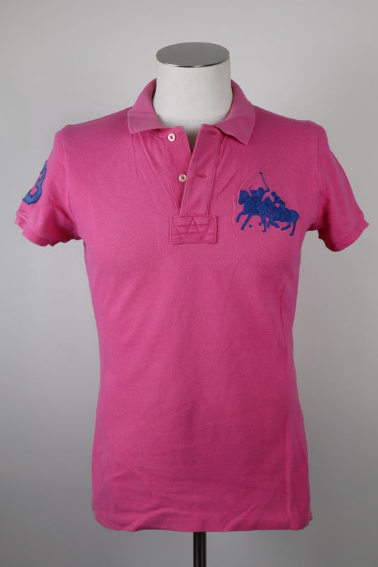 RALPH LAUREN MAGLIA POLO UOMO COTONE TG. L MAN COTTON SHIRT CASUAL BIG LOGO