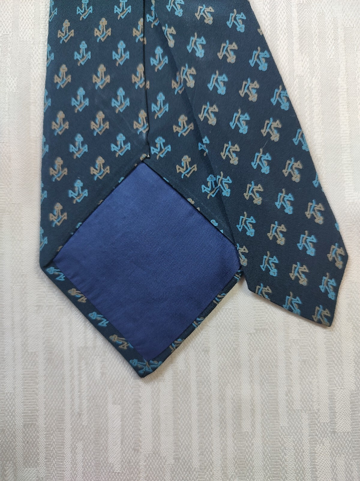 ANGELO MARINO NAPOLI 100% SILK TIE SETA CRAVATTA NECKTIE MADE IN ITALY CLASSIC