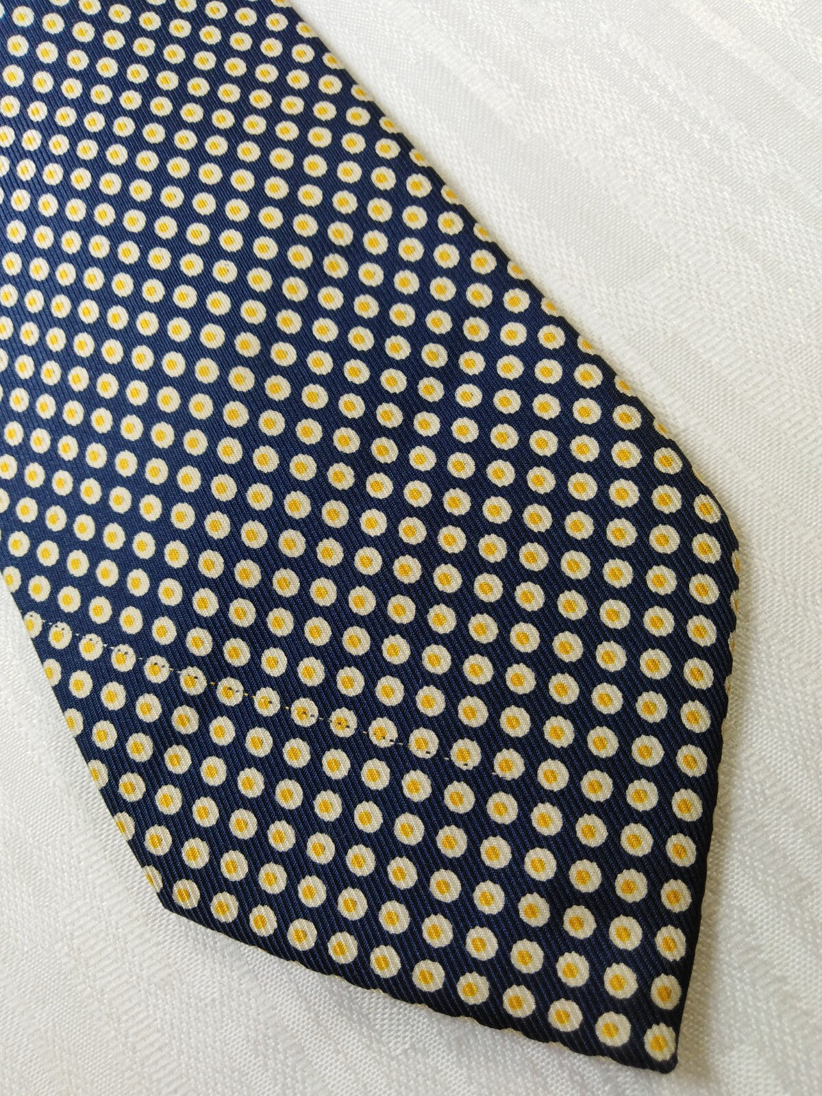 LAWRENCE OF WARWICK 100% SILK TIE SETA CRAVATTA NECKTIE MADE IN ITALY CLASSIC