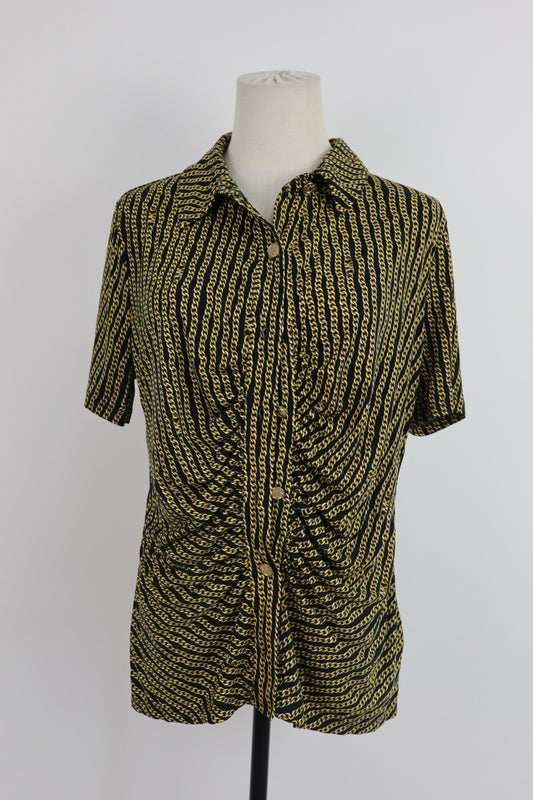 MICHEAEL KORS CAMICIA DONNA  COTONE TG. XL WOMAN SHIRT BLOUSE CASUAL VINTAGE