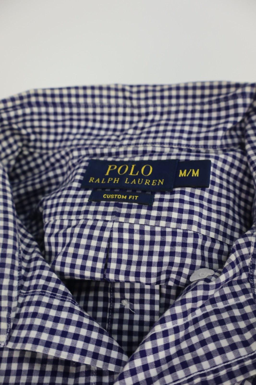 RALPH LAUREN CAMICIA COTONE SHIRT UOMO Tg M MAN VINTAGE CASUAL COTTON