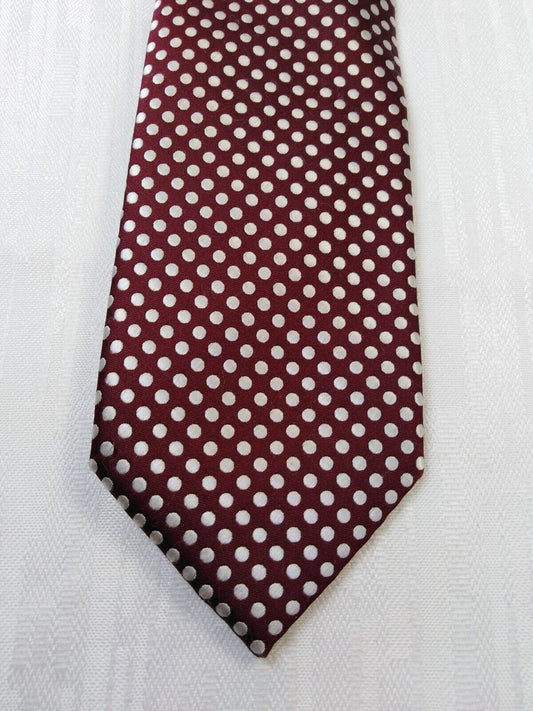 GIORGIO MARIANI 100% SILK TIE SETA CRAVATTA NECKTIE ITALY VINTAGE SELF TIPPED