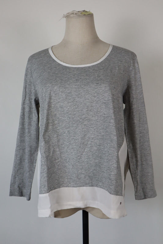 TOMMY HILFIGER MAGLIA DONNA TG. L WOMAN CASUAL VINTAGE TOP T-SHIRT COTONE COTTON