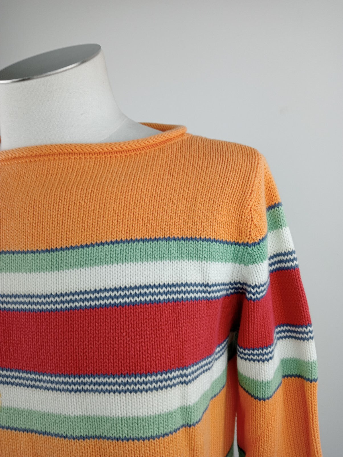 RALPH LAUREN MAGLIONE UOMO Tg. M MAN SWEATER CASUAL VINTAGE COTONE COTTON