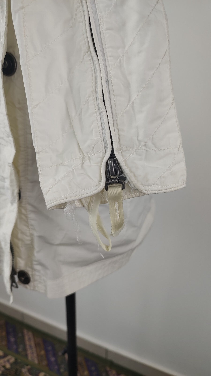 PEUTEREY GIUBBINO DONNA Tg. 40 WOMAN IMPERMEABILE CASUAL JACKET VINTAGE