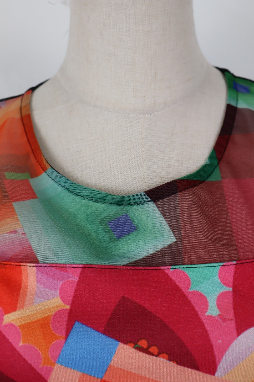 DESIGUAL VESTITO ABITO DONNA TG. S WOMAN CASUAL VINTAGE DRESS