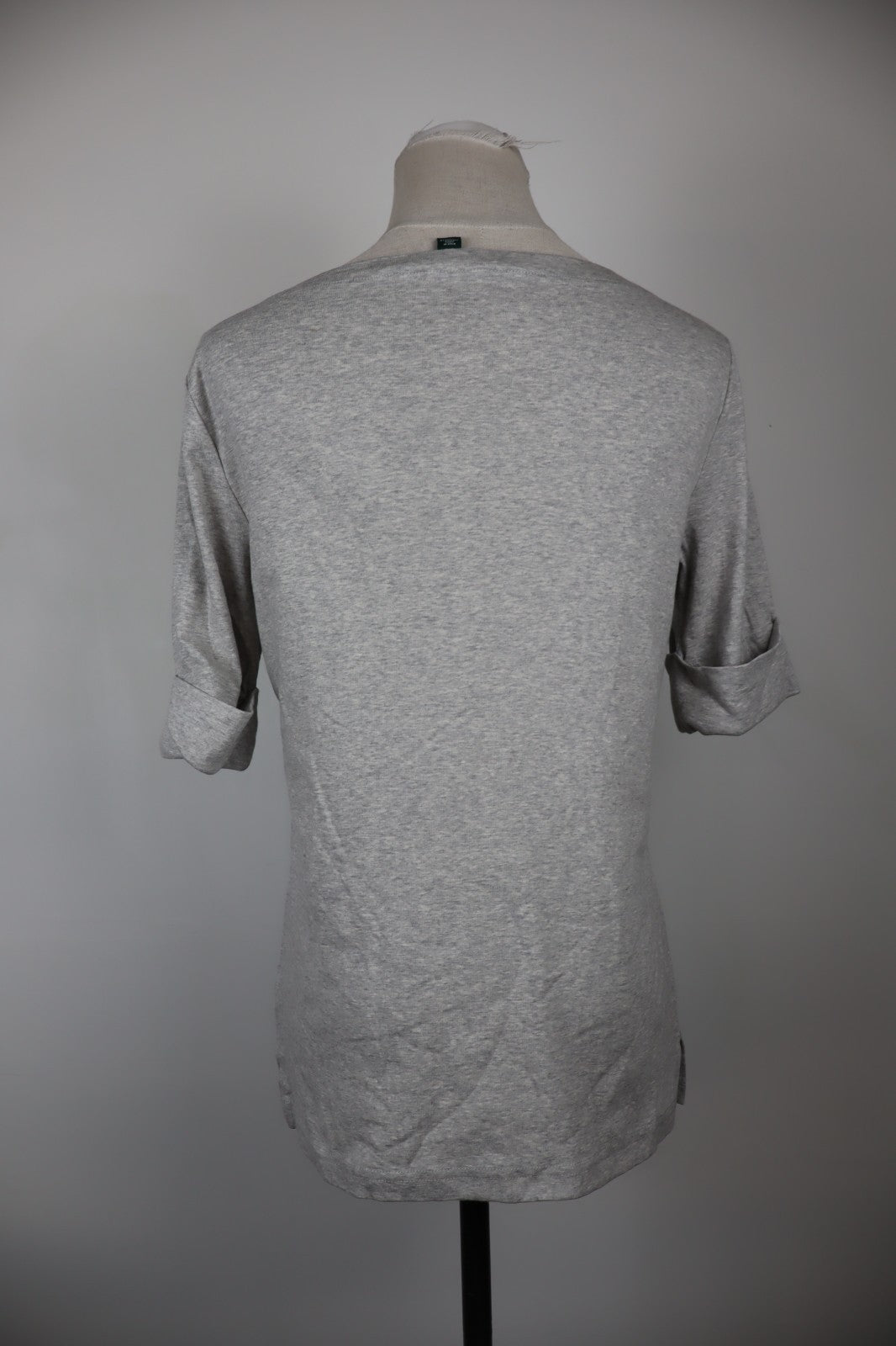 RALPH LAUREN MAGLIA DONNA TG. L WOMAN CASUAL VINTAGE T-SHIRT COTONE COTTON LOGO