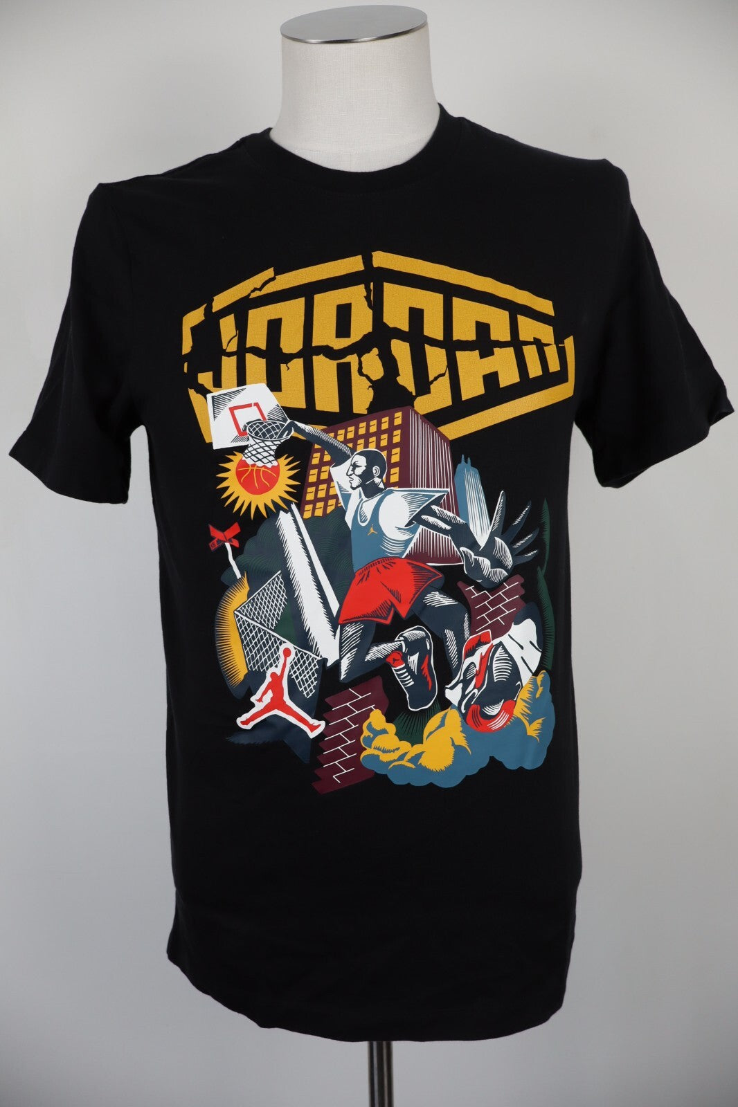 AIR JORDAN MAGLIA UOMO COTONE TG. S MAN COTTON T- SHIRT CASUAL VINTAGE