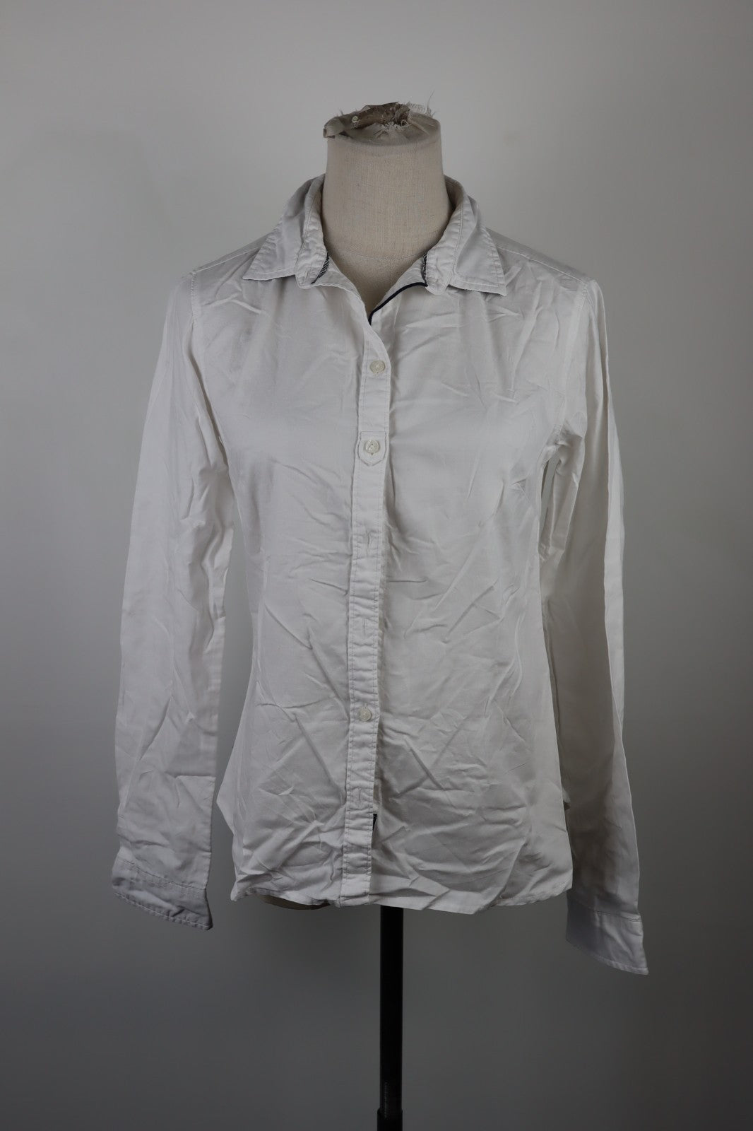 WOOLRICH CAMICIA BLUSA DONNA TG S WOMAN SHIRT CASUAL VINTAGE  LOGO COTONE