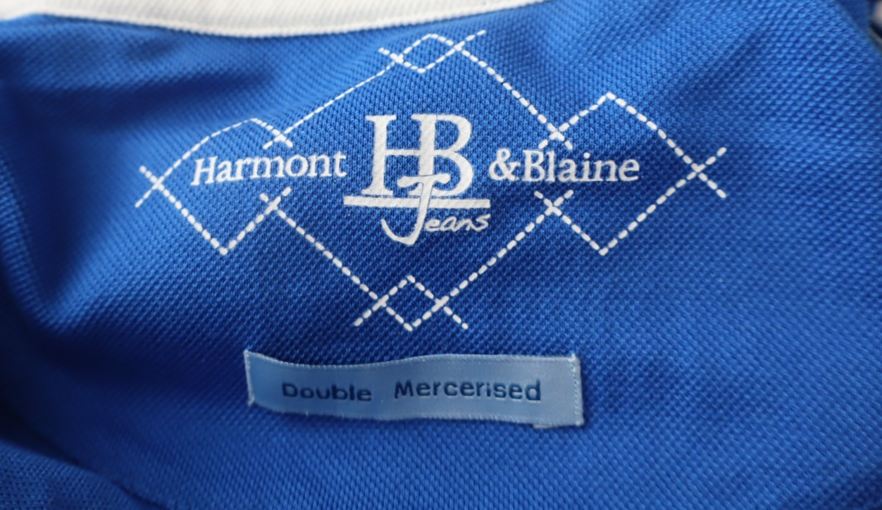 HARMONT & BLAINE POLO MAGLIA UOMO XL MAN T-SHIRT CASUAL VINTAGE COTONE COTTON