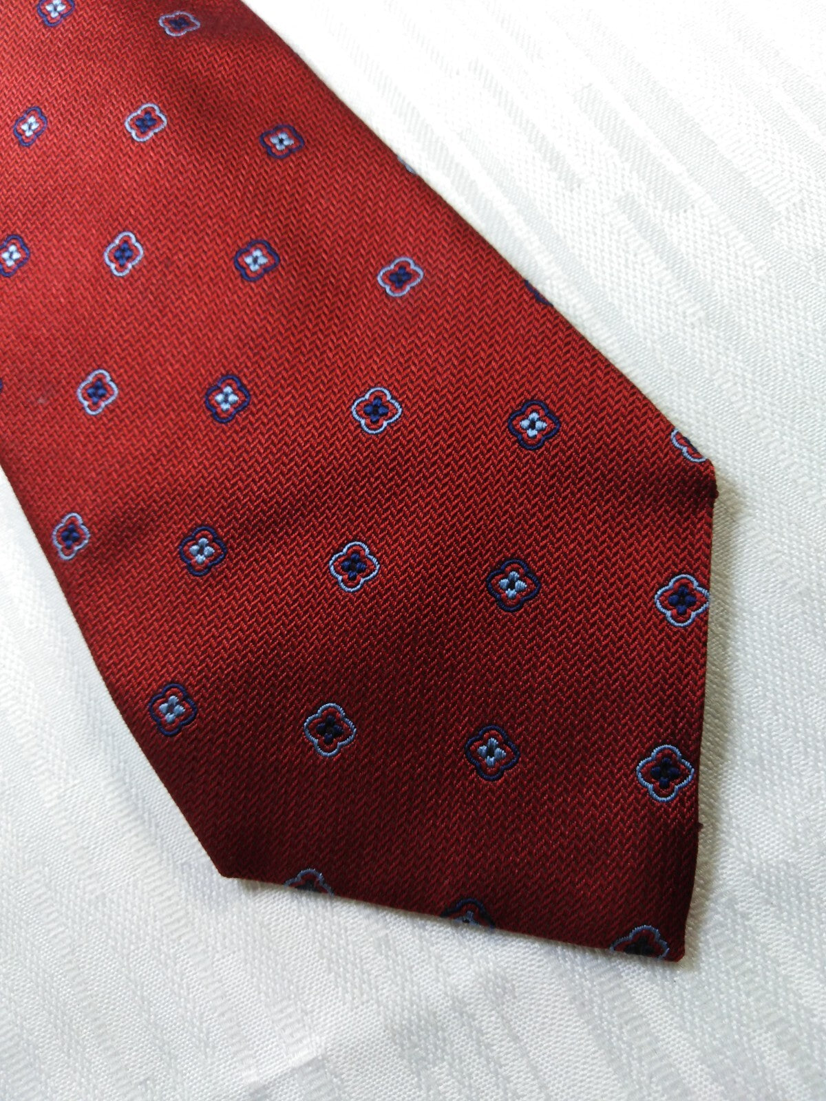 BLUMARINE 100% SILK TIE SETA CRAVATTA NECKTIE MADE IN ITALY CLASSIC