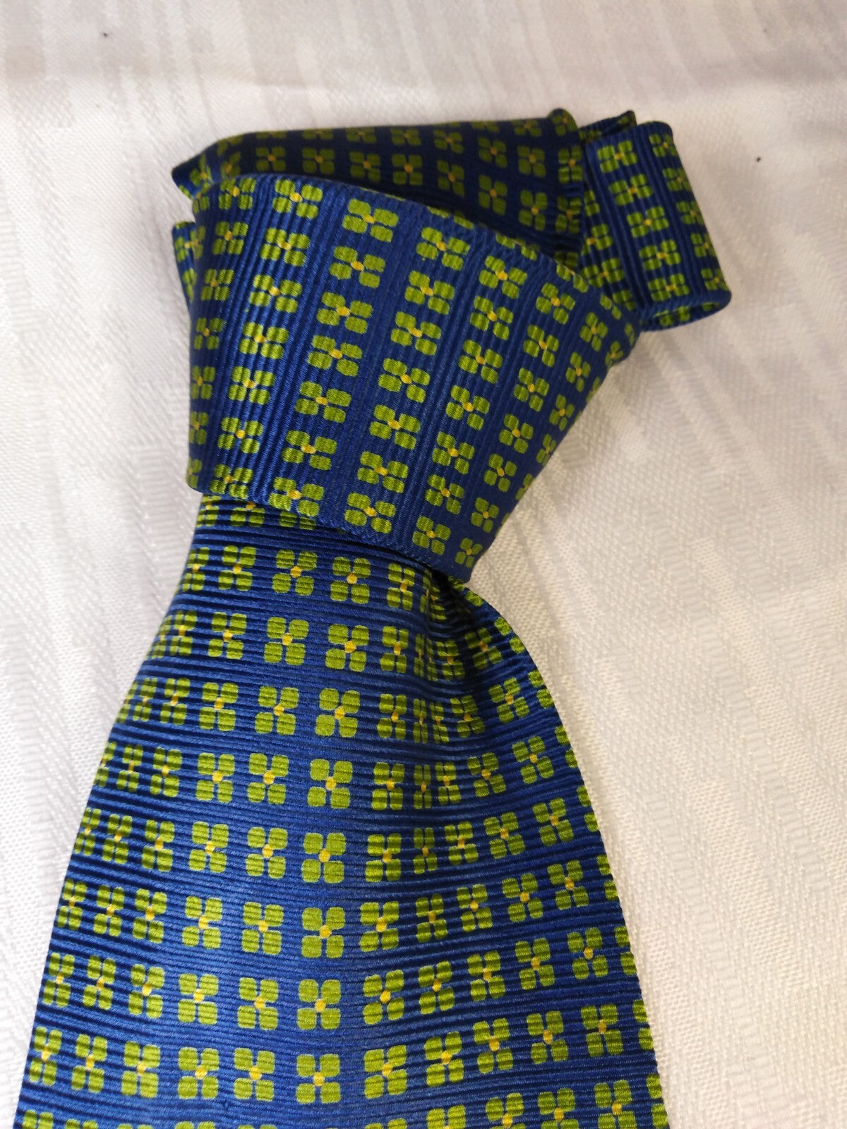 MICKY MILANO 100% SETA SILK TIE CRAVATTA NECKTIE ITALY VINTAGE CLASSIC