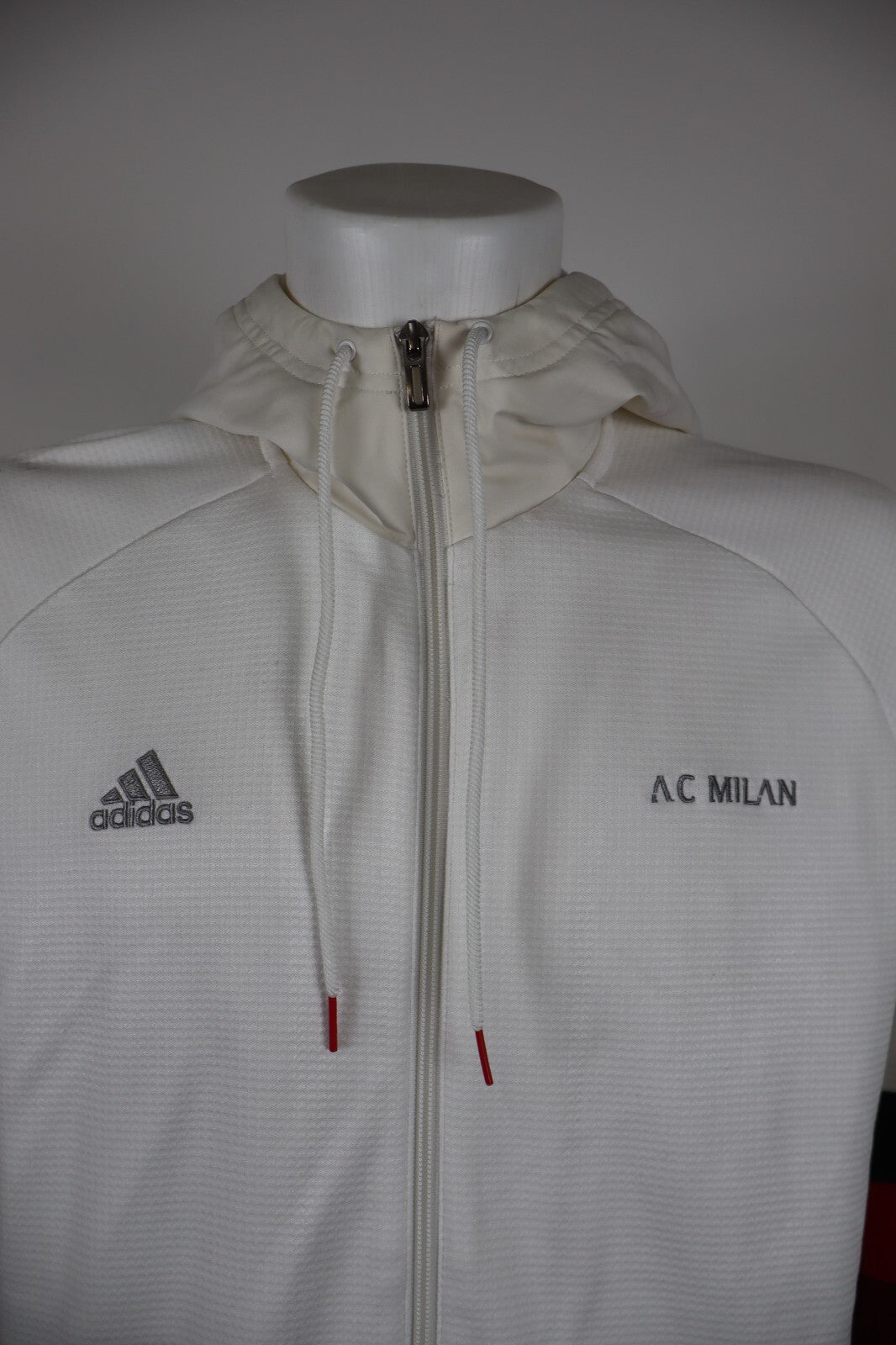 ADIDAS AC MILAN TUTA COMPLETA CALCIO UOMO Tg L TRACKSUIT SPORT VINTAGE