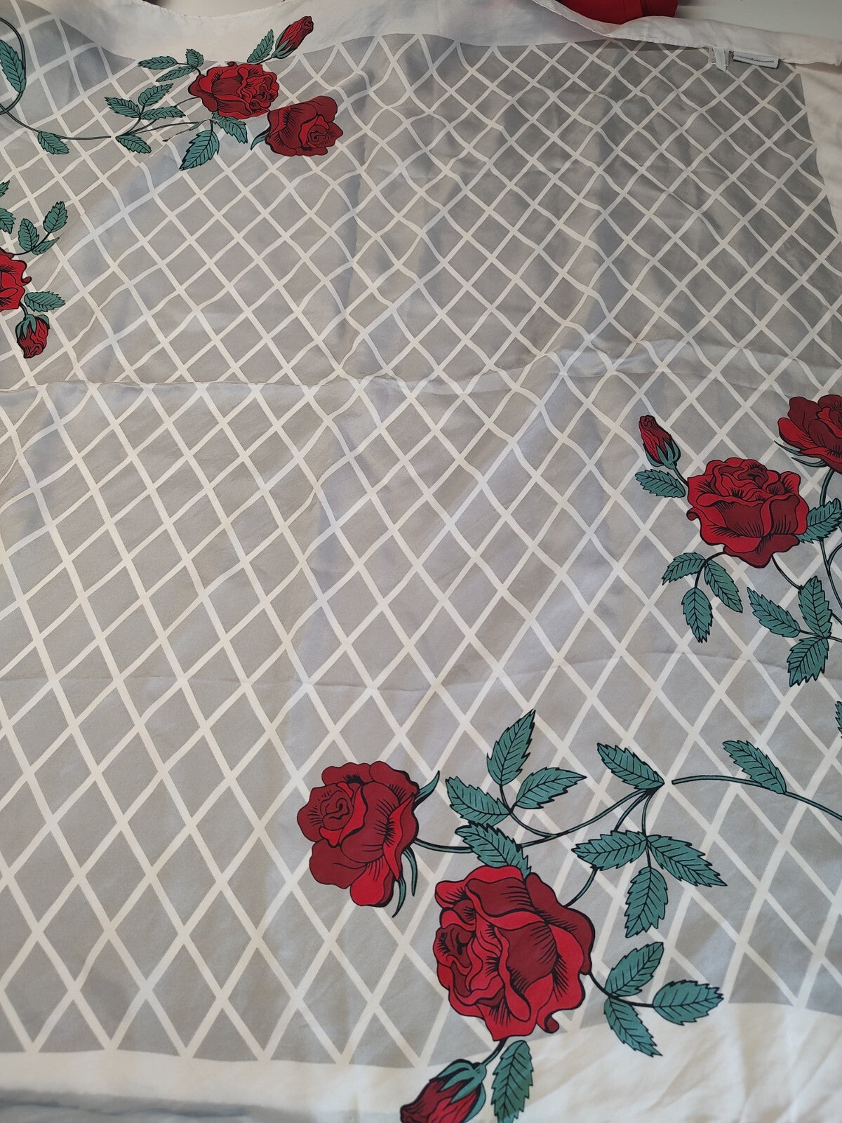 ROCCOBAROCCO FOULARD 100% SILK SETA SCARVES SCARF SQUARE MADE ITALY
