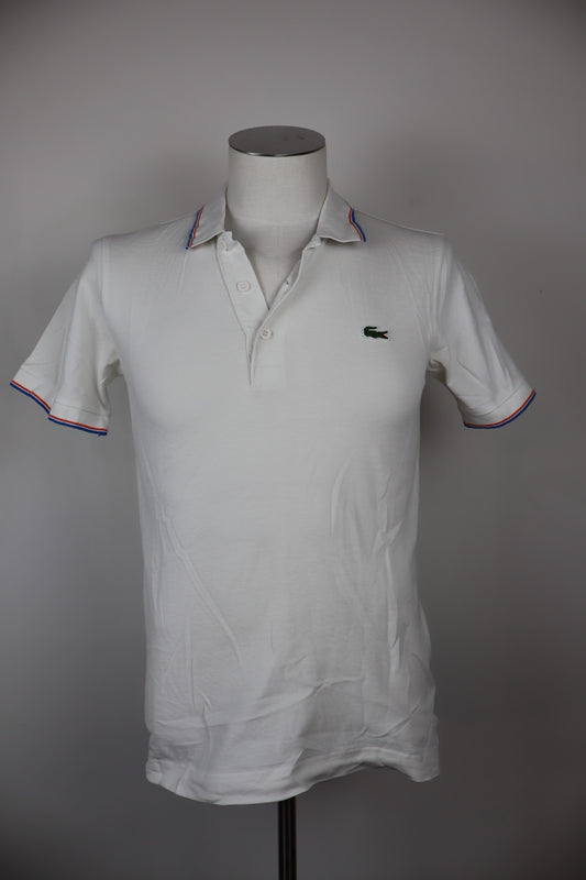 LACOSTE POLO MAGLIA UOMO COTONE TG. 2 MAN COTTON T-SHIRT CASUAL VINTAGE LOGO