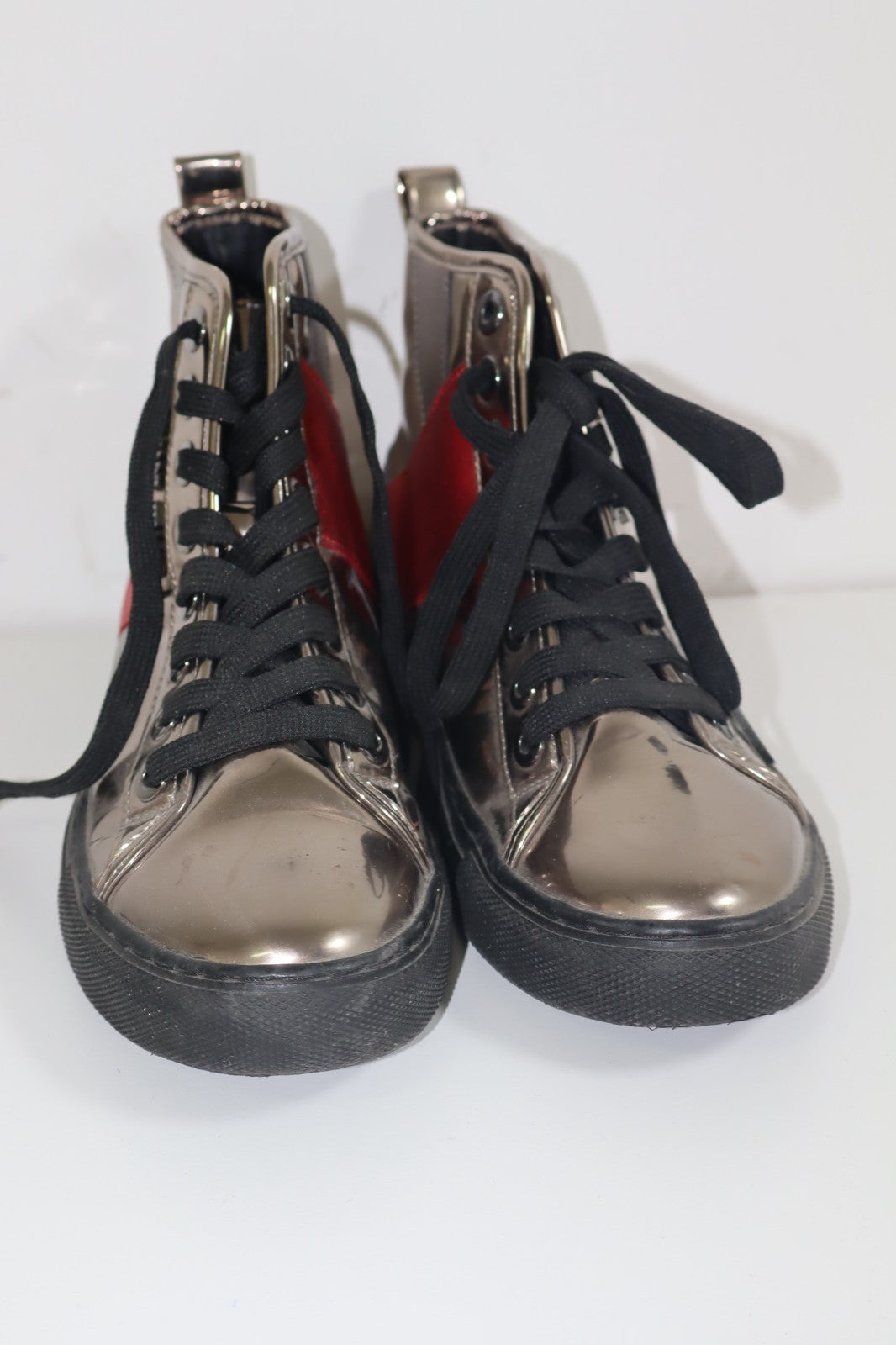 ARMANI JEANS SCARPE ANFIBI SHOES TG 37 / 6,5 SNEAKERS DONNA CASUAL