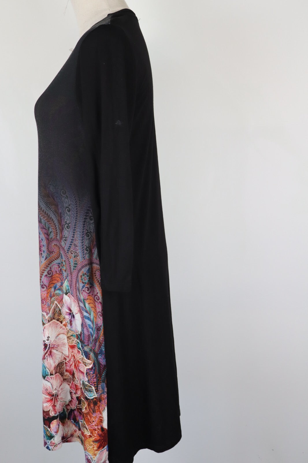 DESIGUAL VESTITO ABITO DONNA TG. M WOMAN CASUAL VINTAGE DRESS