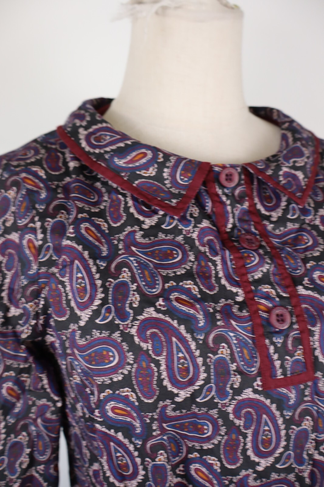 MERC LONDON EST1967 VESTITO DONNA TG L WOMAN CASUAL VINTAGE DRESS ABITO COTONE