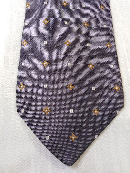 TINO COSMA 100% SETA SILK TIE CRAVATTA NECKTIE ITALY VINTAGE CLASSIC