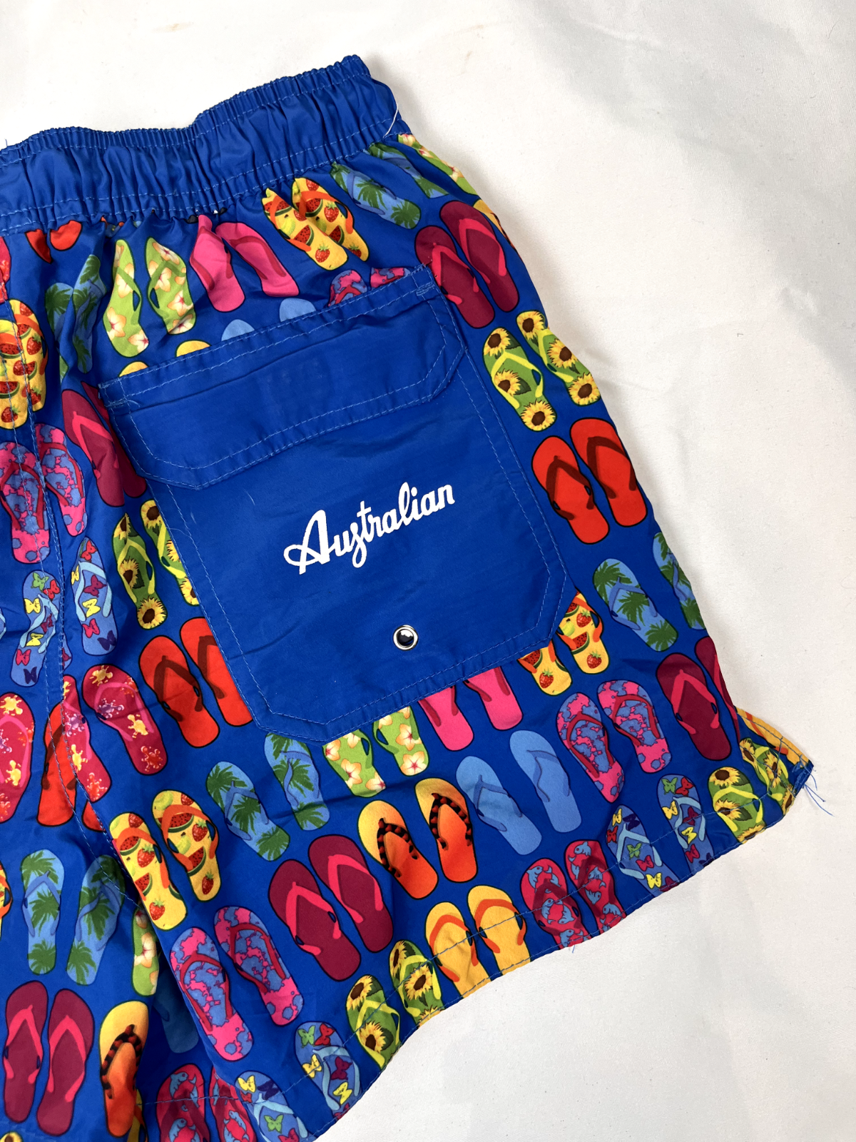 AUSTRALIAN COSTUME PANTALONCINO MARE UOMO TG 46 MEN SWIMSUIT VINTAGE CASUAL