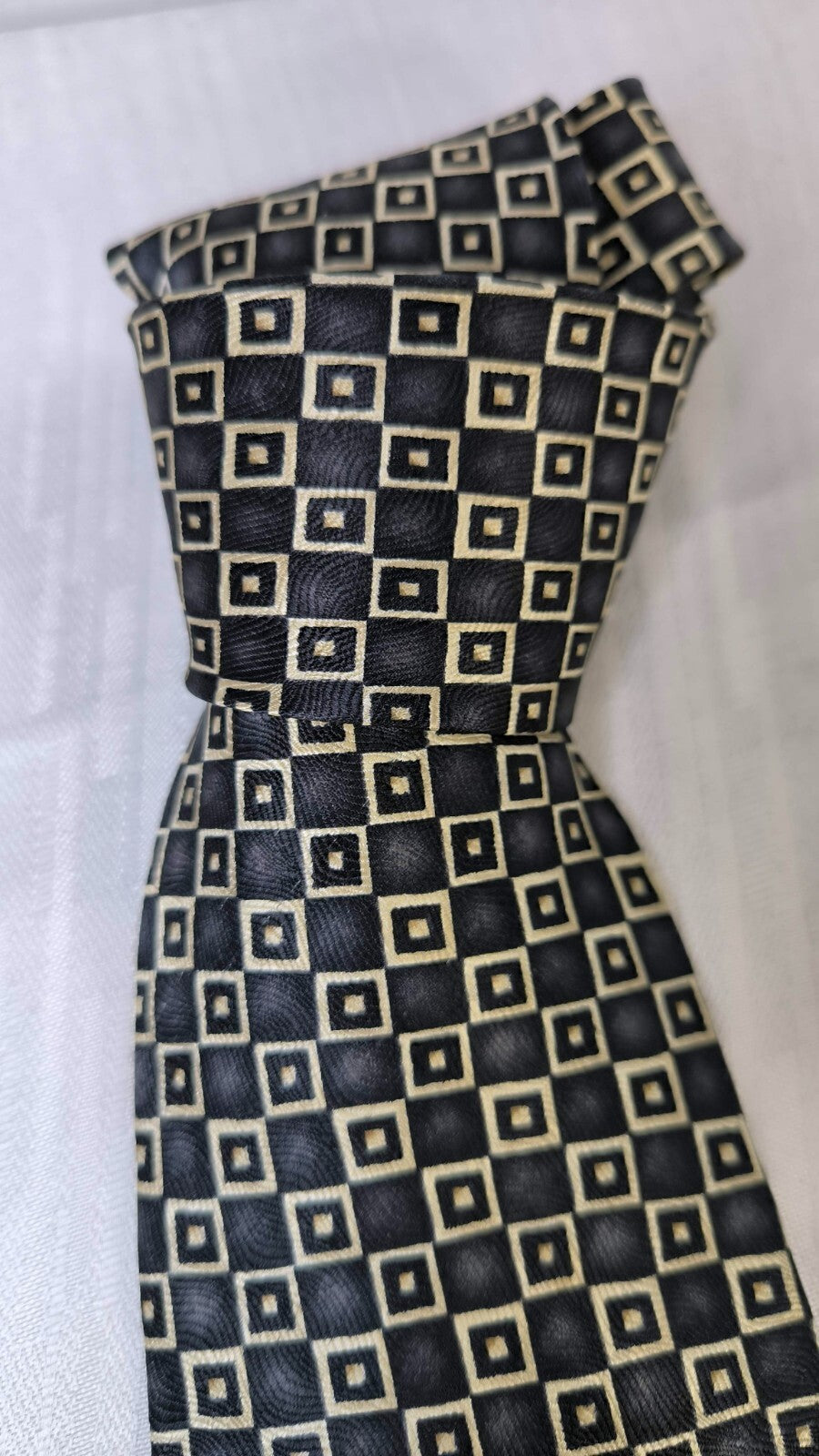 CHARLESTON TIE RACK 100% SILK TIE SETA CRAVATTA NECKTIE MADE IN ITALY
