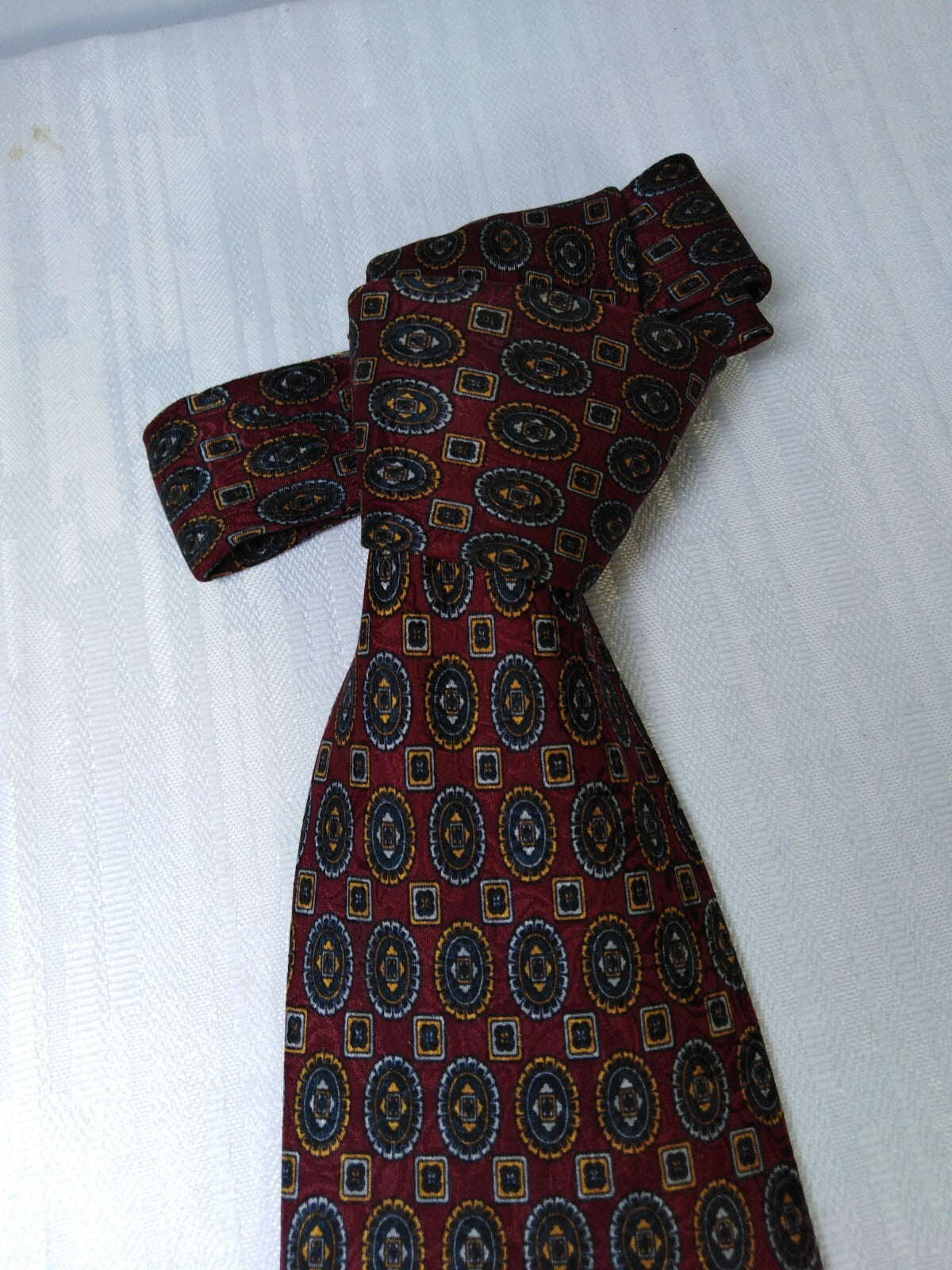 UMBERTO FORNARI  100% SILK TIE SETA CRAVATTA NECKTIE MADE IN ITALY CLASSIC