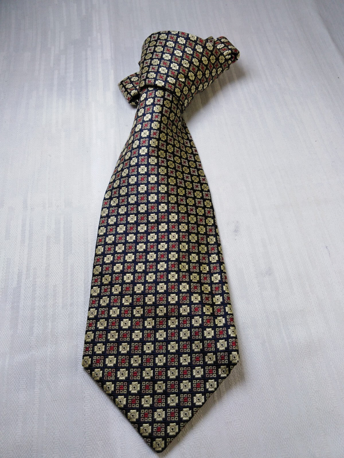 PROCHOWNICK MILANO 100% SILK TIE SETA CRAVATTA NECKTIE ITALY VINTAGE CLASSIC