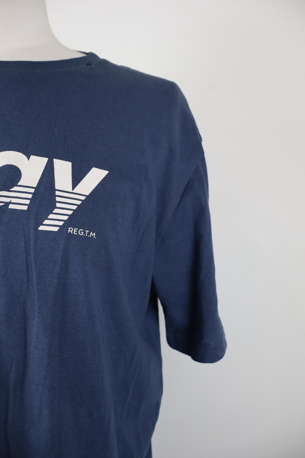 REPLAY MAGLIA UOMO TG 2XL MAN T-SHIRT CASUAL VINTAGE COTONE COTTON