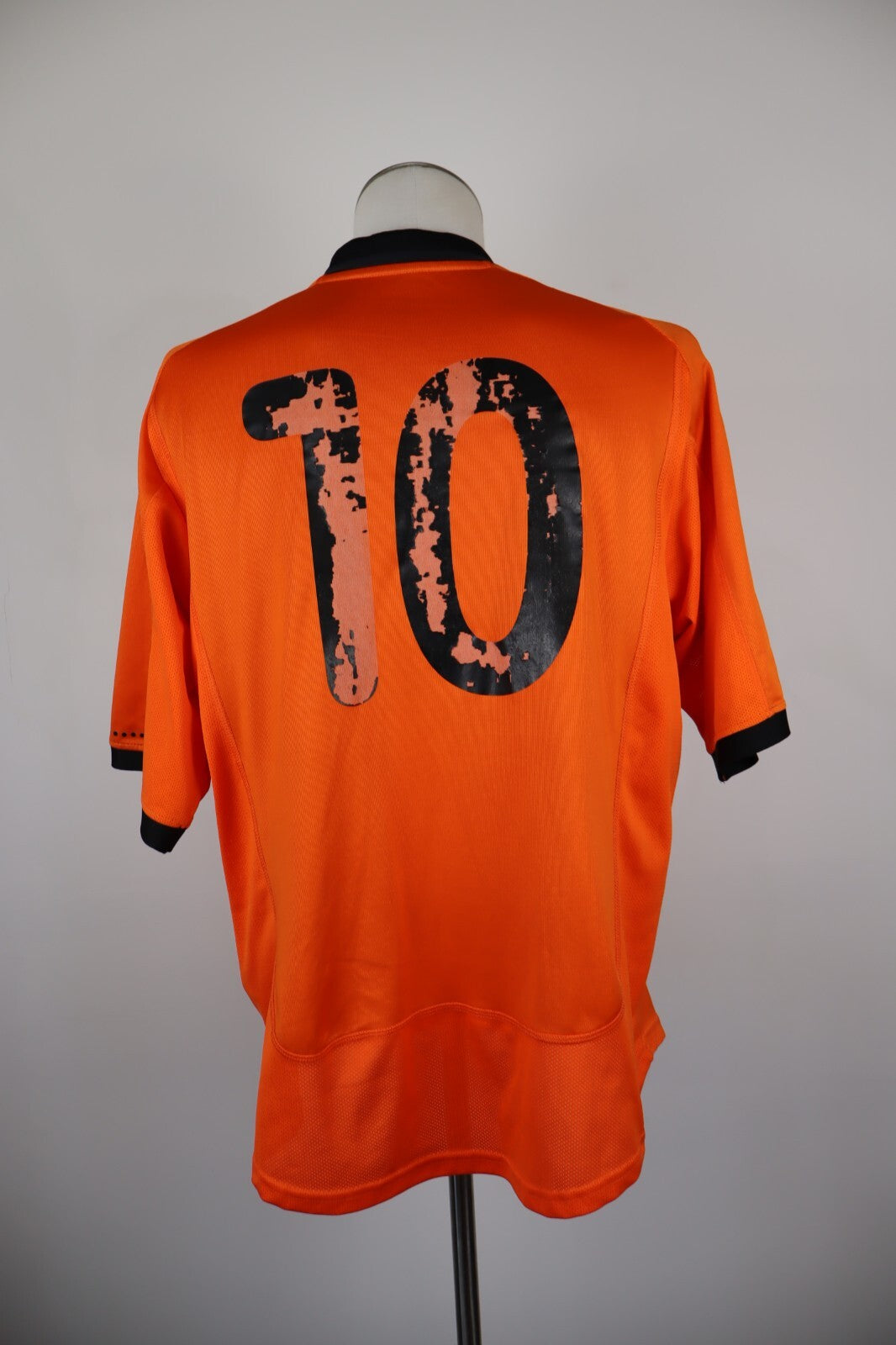 NIKE OLANDA N 10 MAGLIA CALCIO UOMO Tg 52 56 SOCCER JERSEY VINTAGE SHIRT SPORT